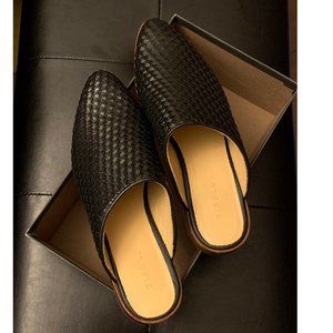 Nisolo Women's Ama Woven Mules Black 9